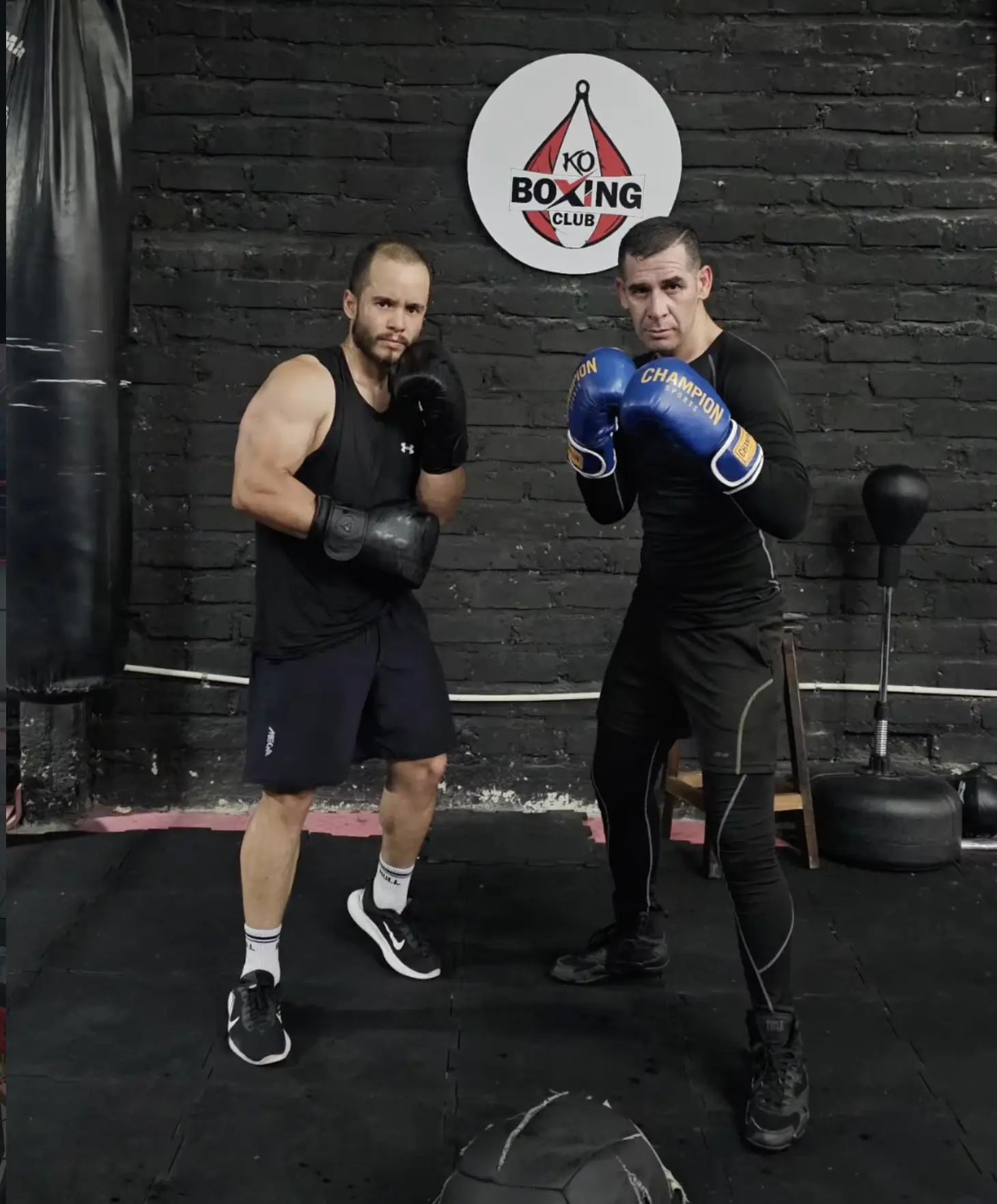 KO Boxing Club entrenamiento