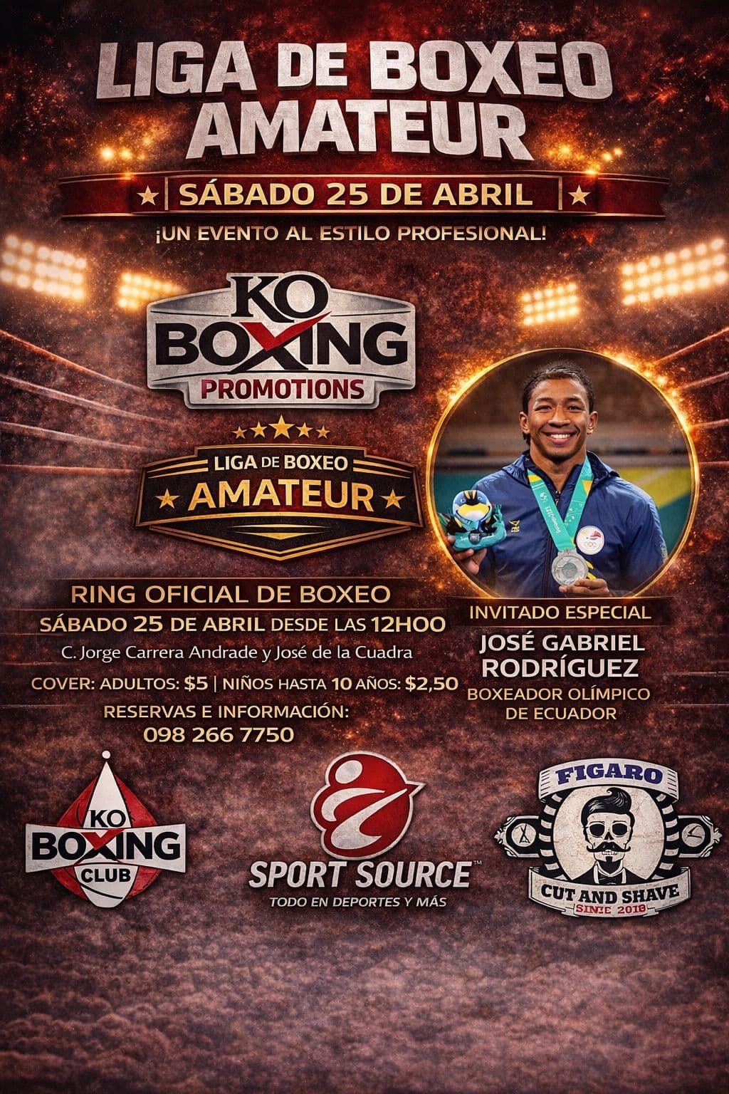 LIGA DE BOXEO AMATEUR 1 EDICION